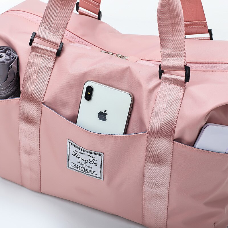 Oxford fabric portable travel bag large capacity shoulder messenger bag outdoor waterproof bag