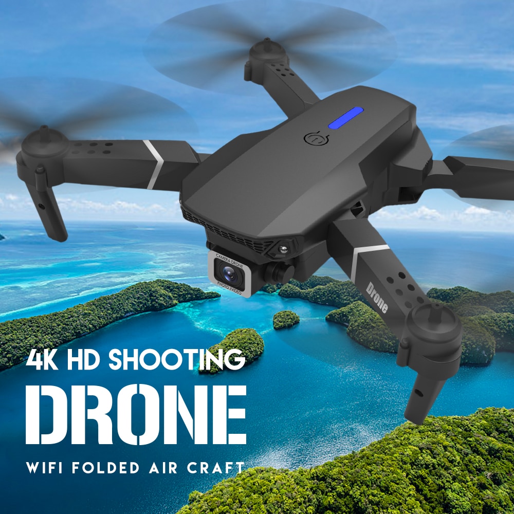 E525 Pro 4K Drone Driezijdige Obstakel Vermijden Rc Quadcopter Met Hd Camera Quadcopter Dron Speelgoed Pk E525S