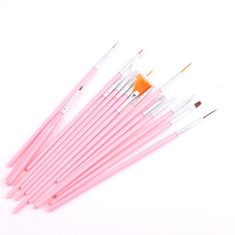 Taart Decoreren Gereedschappen Bakken Accessoires Multifunctionele Icing Pastry Borstels Fondant Cake Schilderen Borstel Nail Art Borstel Pen: Roze