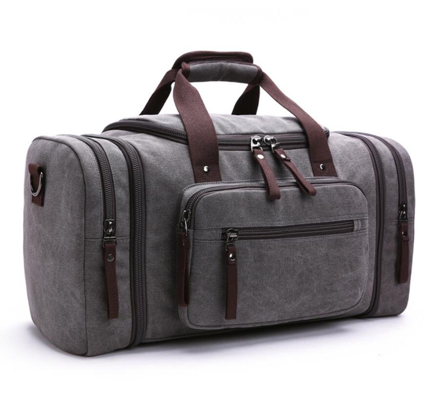 Chaude sac de voyage en plein air Portable toile sac de messager grande capacité sac à bandoulière décontracté