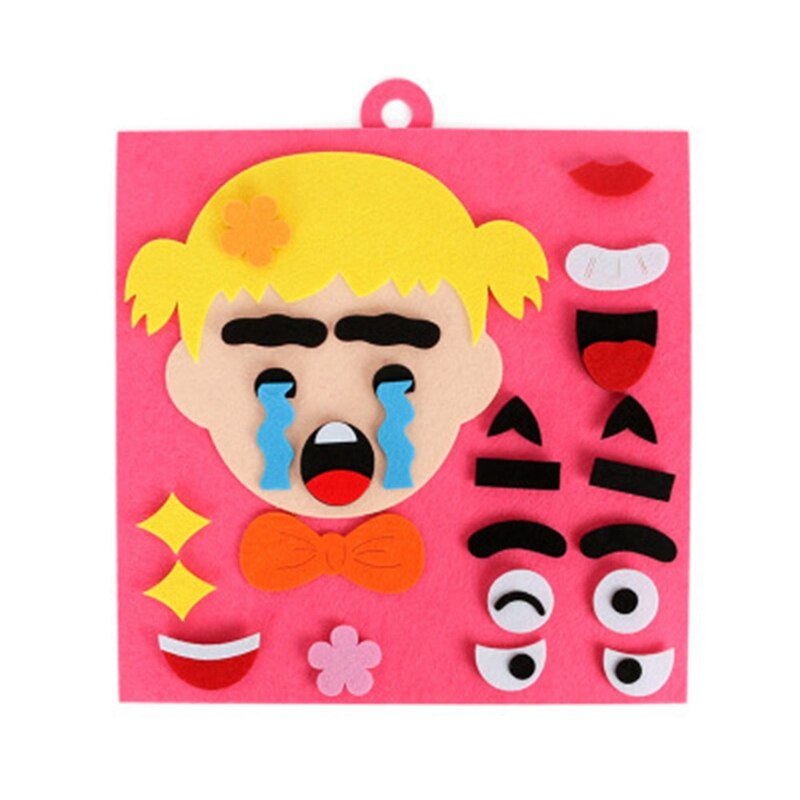 Super Emotion Change Puzzle Toys Expression Best For Children Changable Face Puzzles For Children