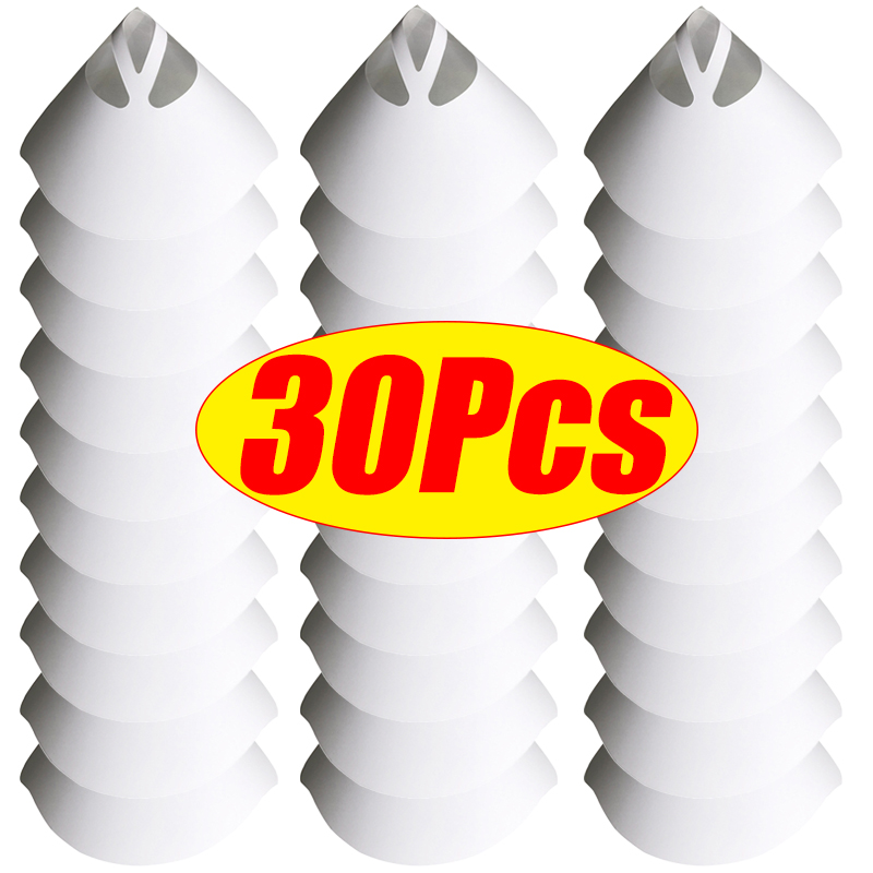 10/100 Stuks Wegwerp Autolak Spray Mesh Papier Filter Zuiverende Uitpersen Trechter Verf Filter Conische Nylon Micron Papier trechter: GRIJS