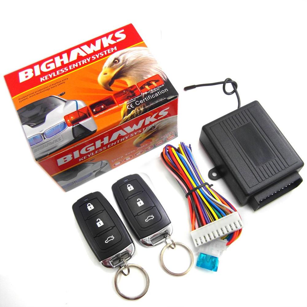 Remote Locking Auto 12V Universal Car Auto Remote Central Kit Door Loc... – Grandado