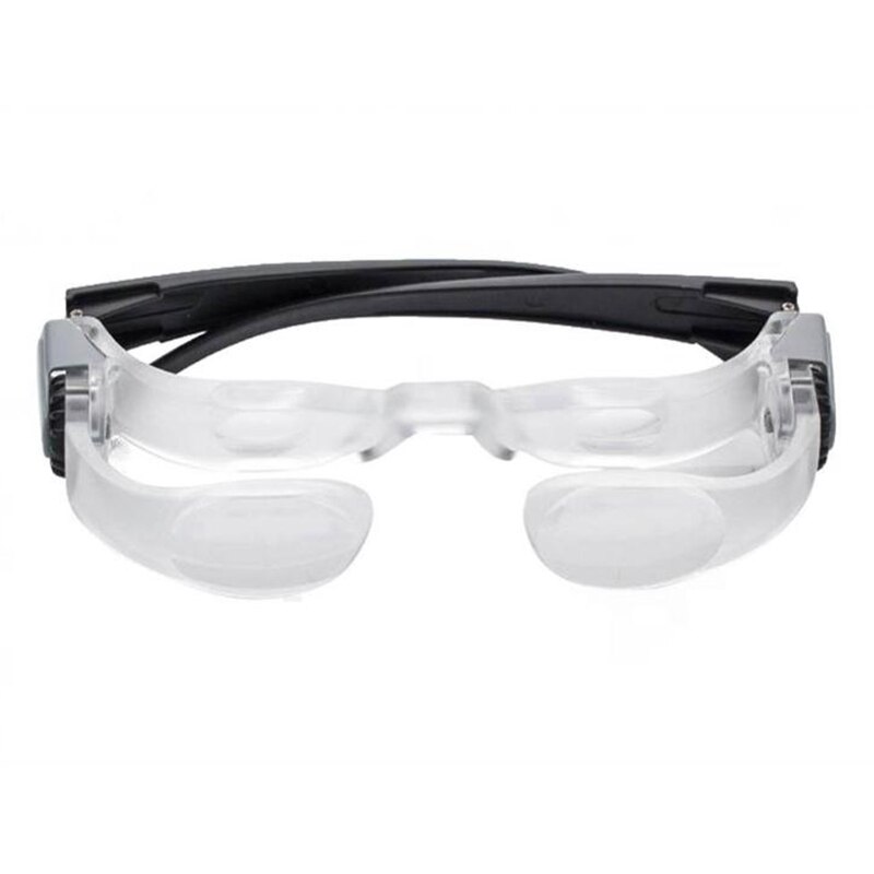 Lentes ajustables de grado presbicia gafas de lectura 2,1 veces 0 ~ 300 miopes lupa de anteojos lupa telescopio de pesca lupa