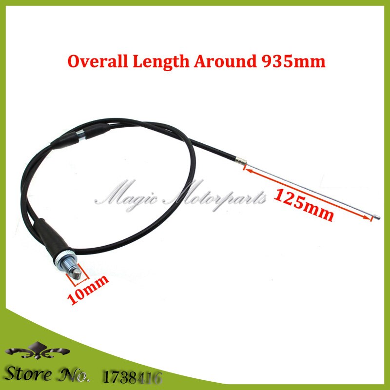 37" Adjustable Throttle Cable For Chinese 50cc-190cc Thumpstar Explorer Braaap Atomic Pitpro Pitster Pro, DHZ SSR Pit Dirt Bike