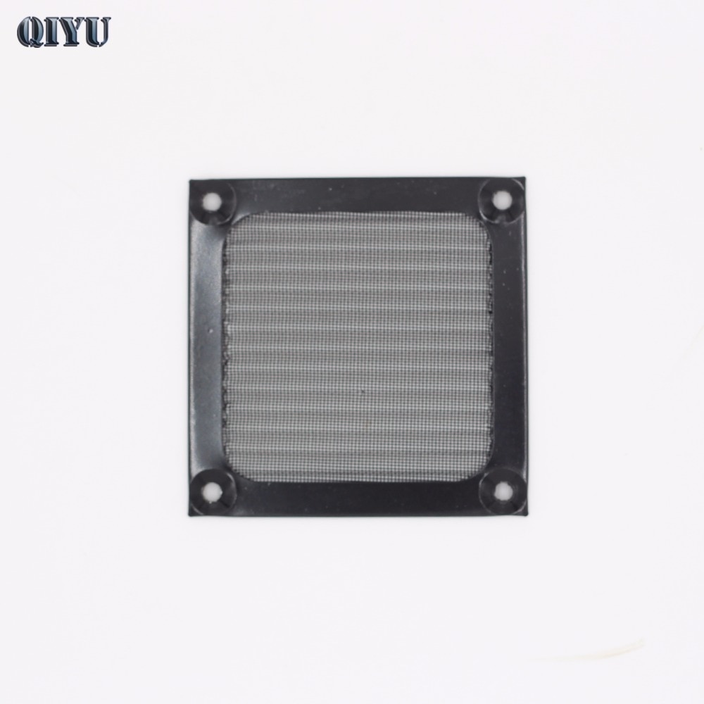 Metal dust filter, 8 cm PC computer chassis cooling fan dust,S80-MF Black Aluminum mesh,8025 8038 fan grill