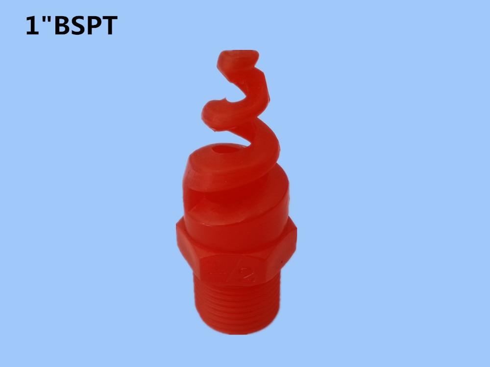 (20 Stks/partij) Factory Verkoop 1 "Plastic Gas Cooling Spiraal Nozzle