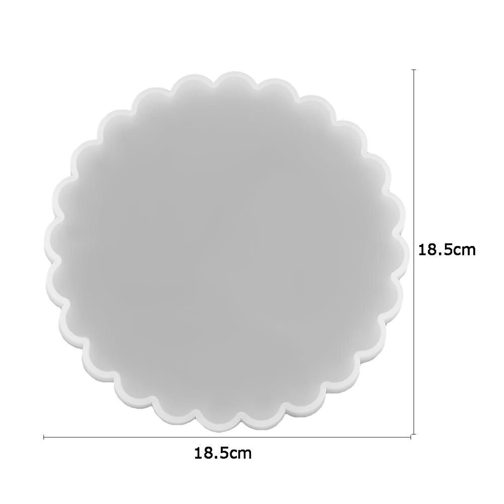 Sottobicchiere del Silicone Stampi Gioielli In Resina UV Epossidica Premuto Fiore Irregolare di Figura Copertura Stampi Per Strumenti di Creazione di Gioielli FAI DA TE: VIOLA