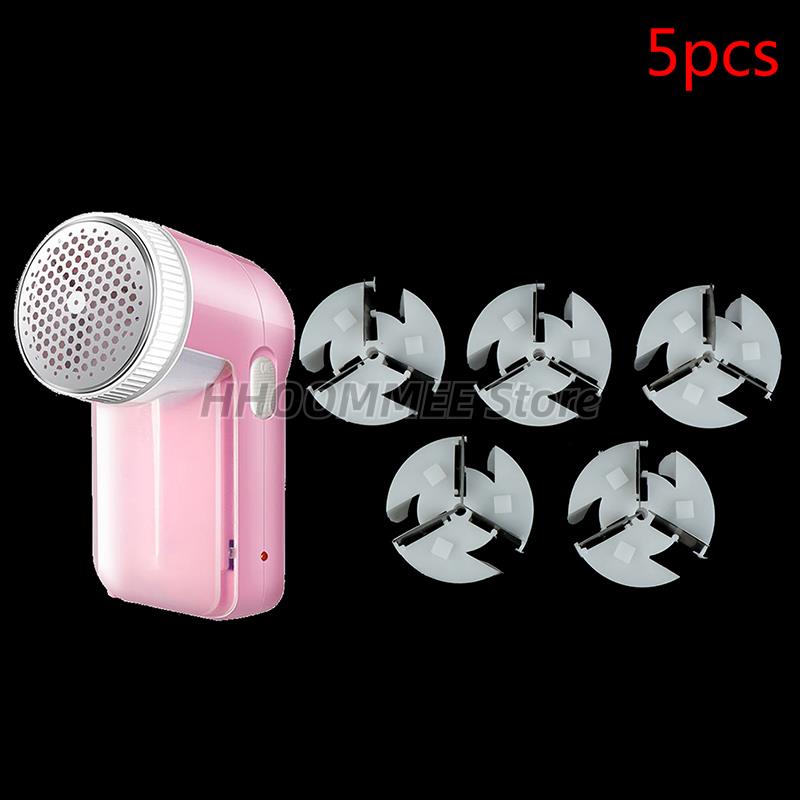 Tête universelle de tondeuse à cheveux, 5 pièces, tête à boule, lame de Machine, tête de remplacement pour pelucheux, blanc