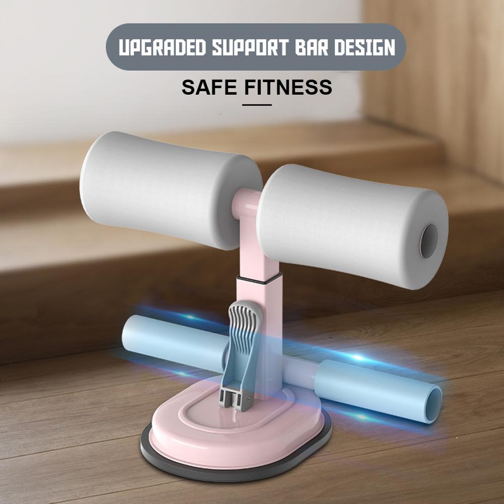 Sit Up Bar Floor Assistant Exercise Stand Padded Ankle Support Sit-up Trainer Workout Equipment for Home Gym Fitness Travel Gear