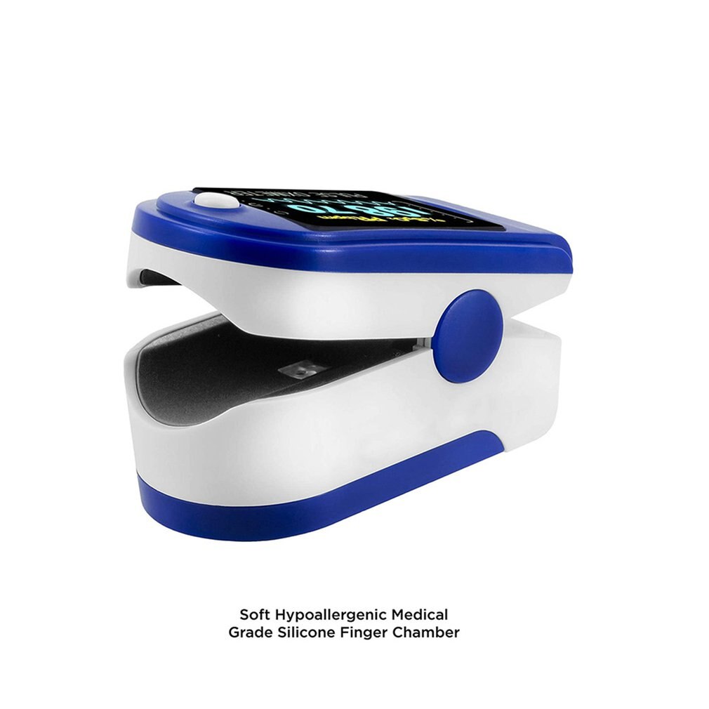 Oxymètre de pouls au bout du doigt pince à doigt oxymètre de pouls au rythme cardiaque moniteur de Saturation de la fréquence cardiaque oxymètre de pouls au doigt LED O LED
