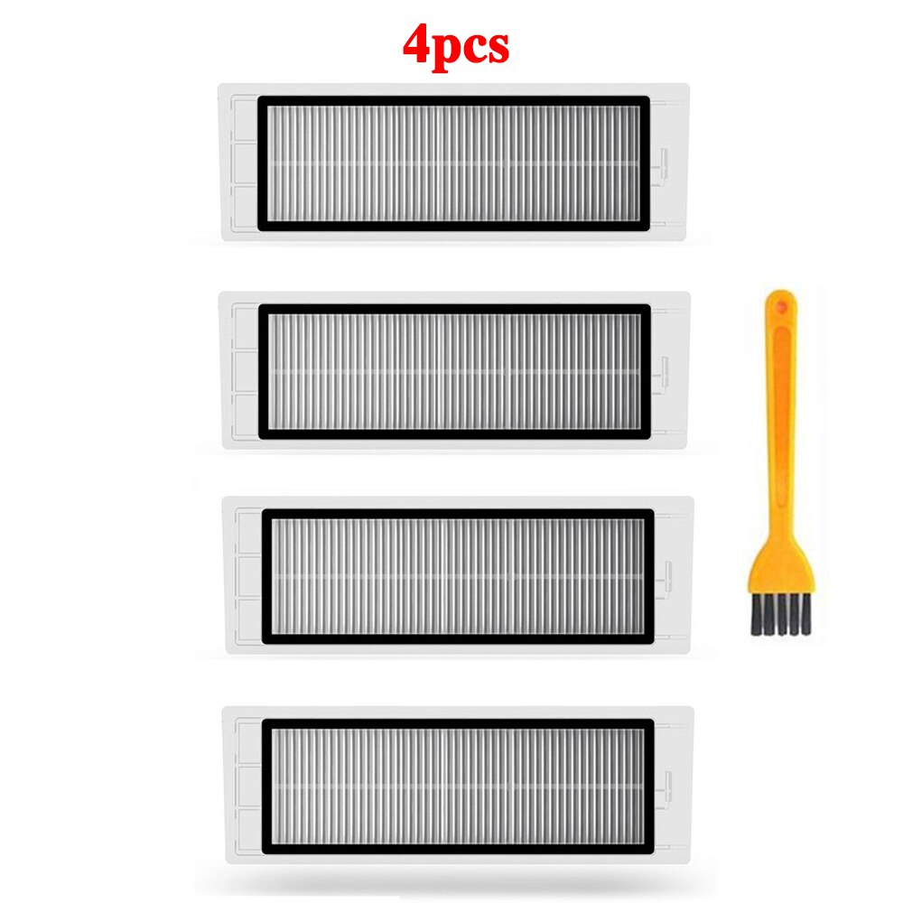 Reemplazo de filtro HEPA para Xiaomi Roborock S6 S6MAX S6 Pure Xiaowa E20 E35, piezas de aspiradora, accesorios: 4pcs