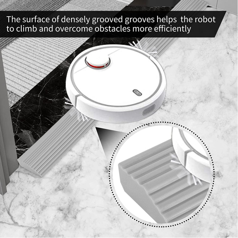 Para ILIFE Xiaomi Roborock iRobot Roomba Robot barredora alféizar barra paso rampa estera de escalada accesorios de repuesto