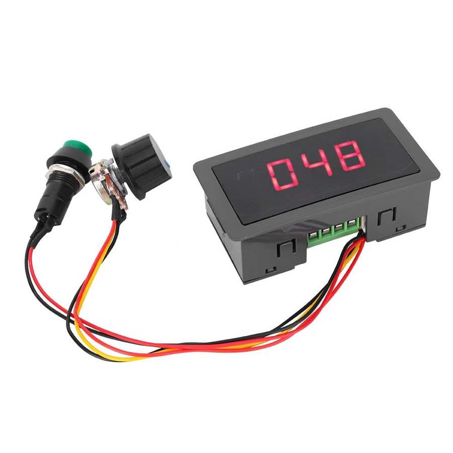 CCM5D PWM Speed Controller Digital PWM DC Display Motor Governor 6V 12V 24V Adjustable Stepless Speed Controller