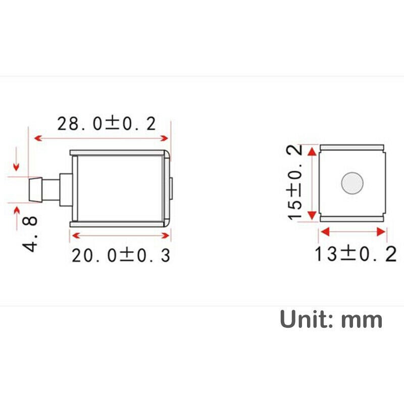 1pcs DC 4.5V 6V 12V Solenoid Air Valve Normally Closed Micro Valve Switch Breast Pump Bleed Valve Exhaust Electromagnetic Valve