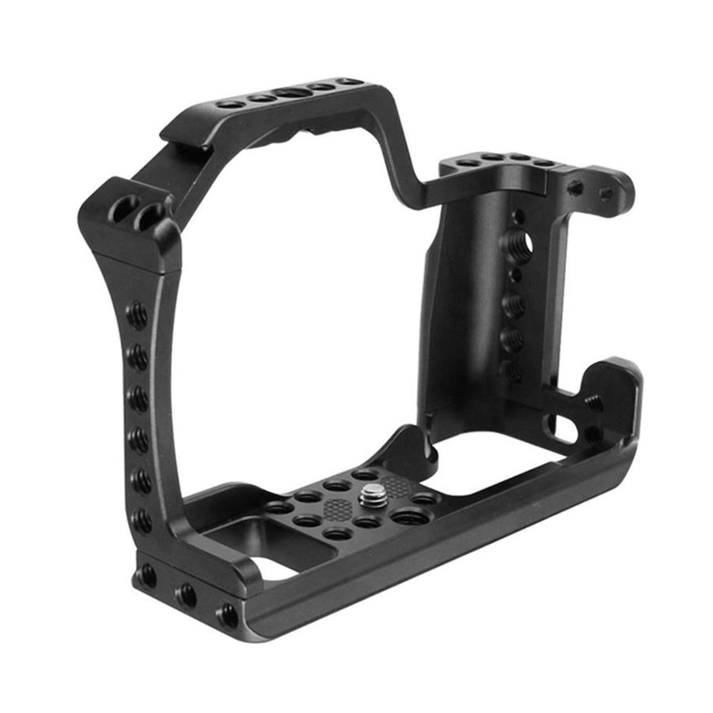 CNC Aluminum Camera Cage for Canon EOS M50 / M5 DLSR Case Cold shoe Mount Expansion Cover Quick-Rease Plate Support Photography