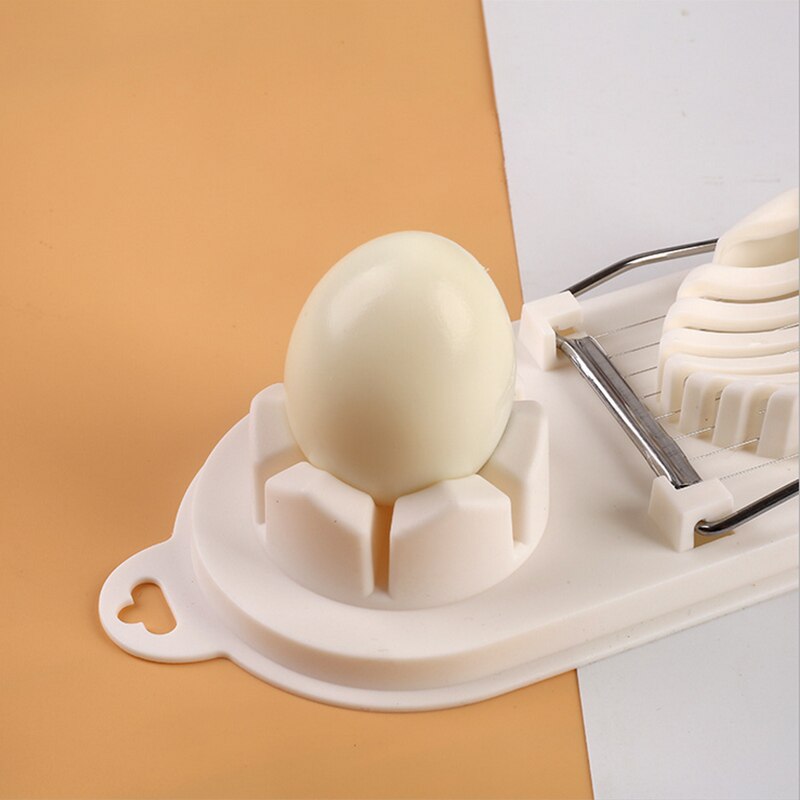 Multi-Functionele Egg Slicer Ei Snijden Splitter Bloem Valve Snijden Roestvrij Staal Ei Slicer Egg Cutter Mold