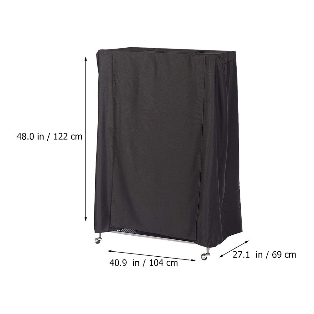 Pet-Kooi Hok-Covers Vogelkooi Cover Waterdichte Kooi Cover Beschermende Stofkap Zwart Levert Oxford-Clothwaterproof
