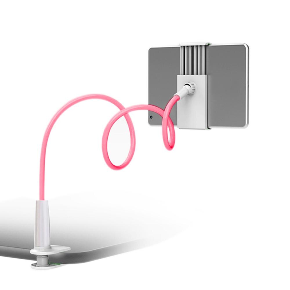 Universele Telefoon Houder 360 Graden Flexibele Tafel Stand Mount Houder Lazy Bed Desktop Beugel Voor Iphone Ipad Tabletten DJA99: Roze