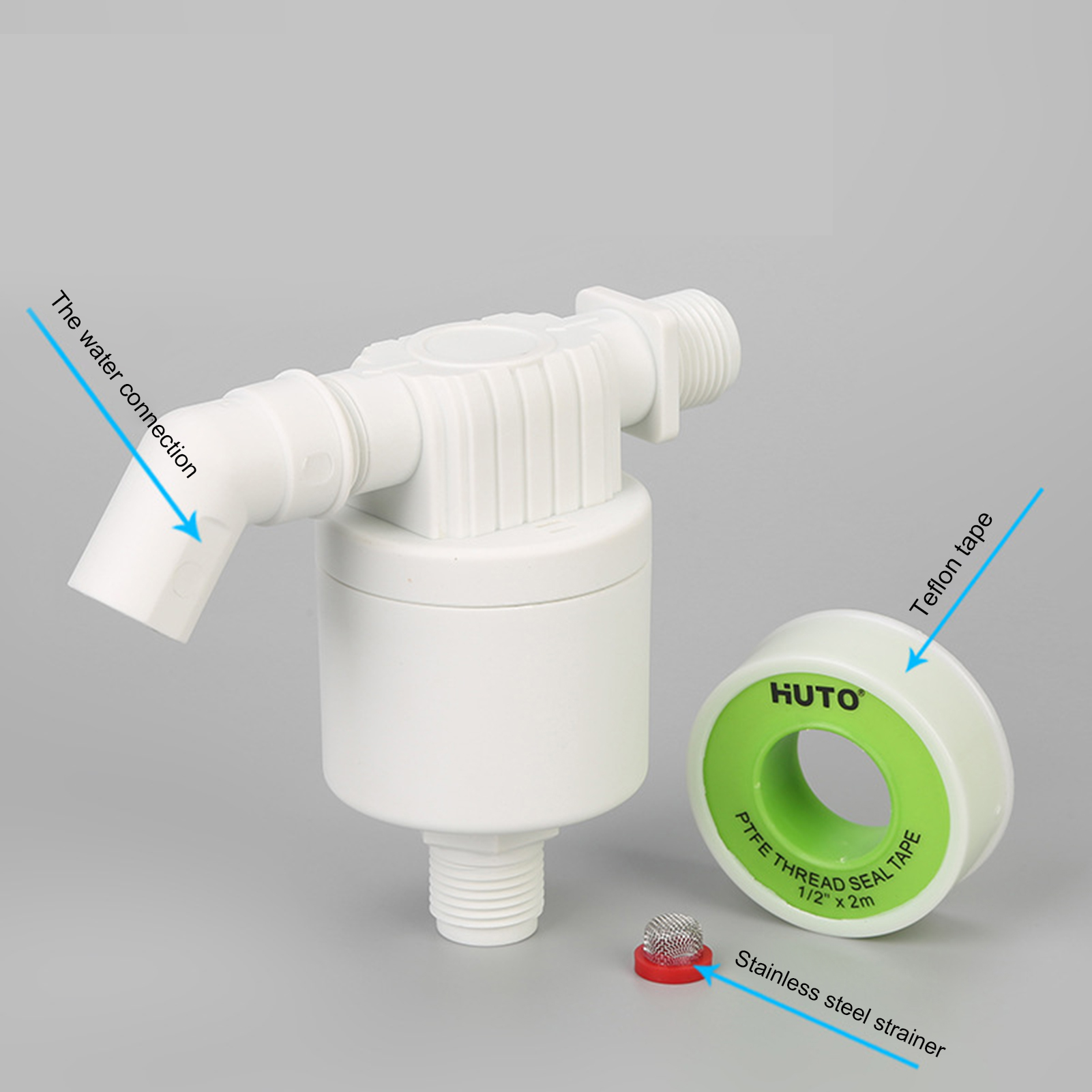 4 Points Tank Controller Automatic Float Valve Water Level Control Box Water Tower Pools Swim Pools Liquid Level Control Valve