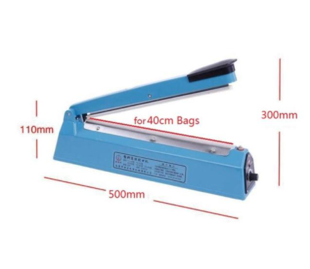 Thuisgebruik Impuls Sealer Opbergzakken Sluitmachine Zakken Sluiten Machine Kitchen Tools: 50cm (for 40cm bag)