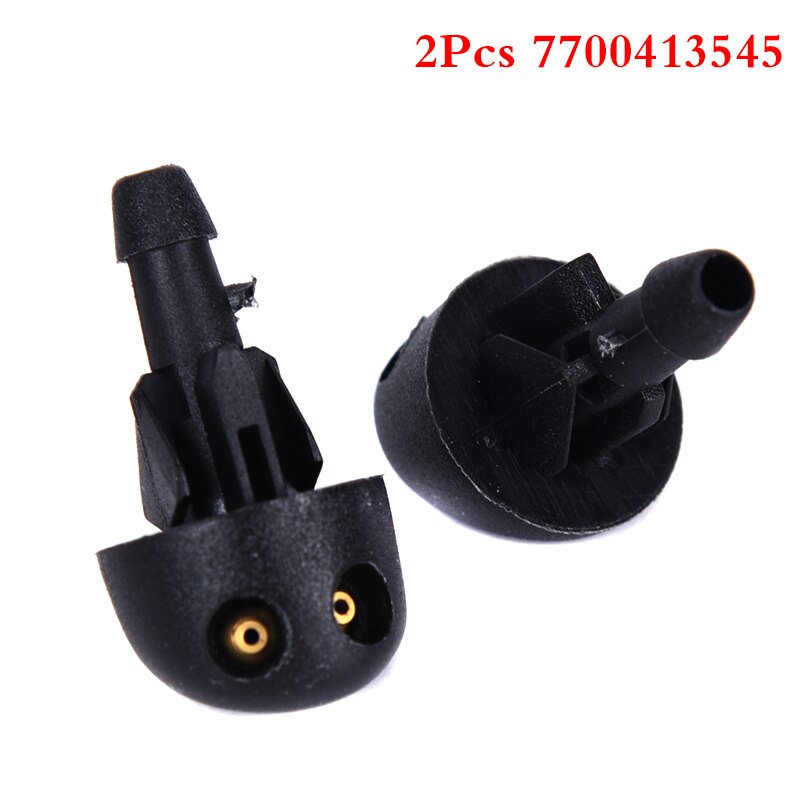 2Pcs Front Windshield Spray Nozzle Windshield Washer Wiper Water Spray Nozzle