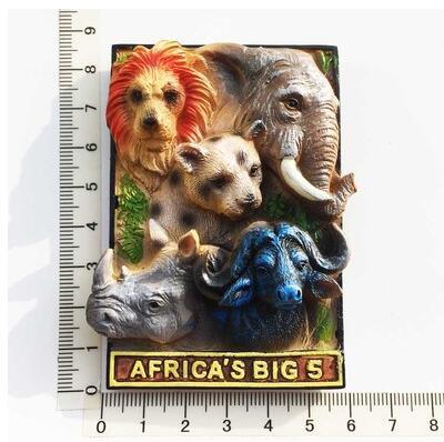 Køleskabsmagnet, håndmalet afrika turist souvenirs strandvogn dekorativ kunst og håndværk: Klar