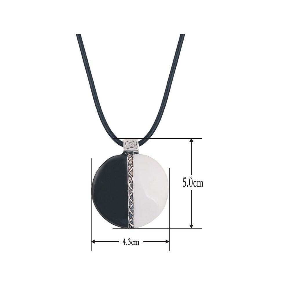 Collier rond en émail pour femmes, accessoires de bijoux de fête Style Steampunk