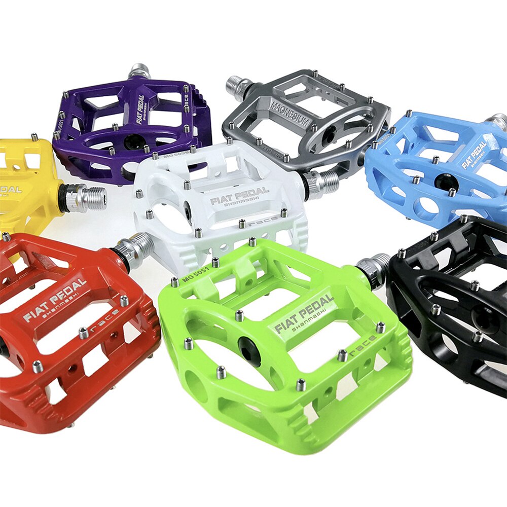 Rennrad Pedale Breite Größe Fahrrad MTB Magnesium Legierung Komfortable Anti-slip Pedal Fahrrad Teile Fahrrad Zubehör fahrrad teile