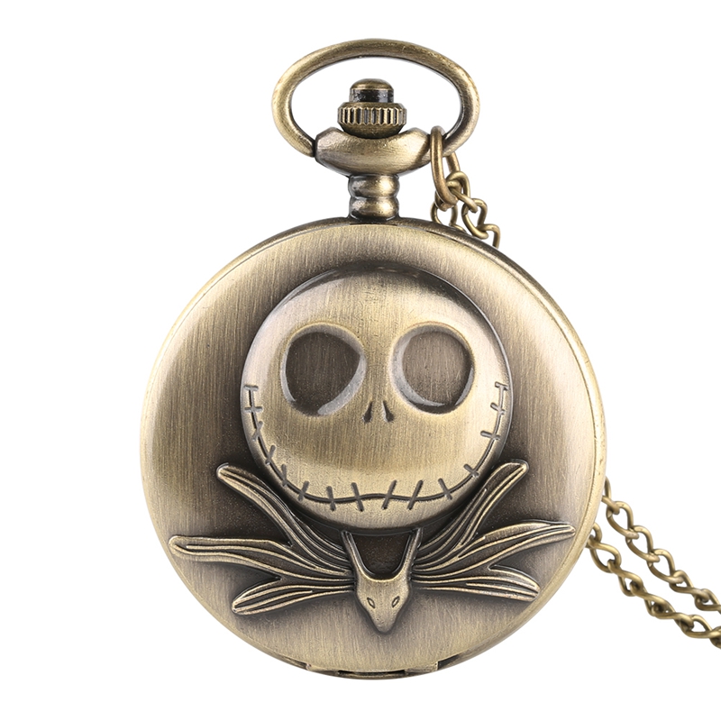 3D Touw Zilver/Brons Zeilen Quartz Zakhorloge Ketting Hanger Ketting Fob Horloge Sieraden Voor Mannen Vrouwen Als collectibles: Skull