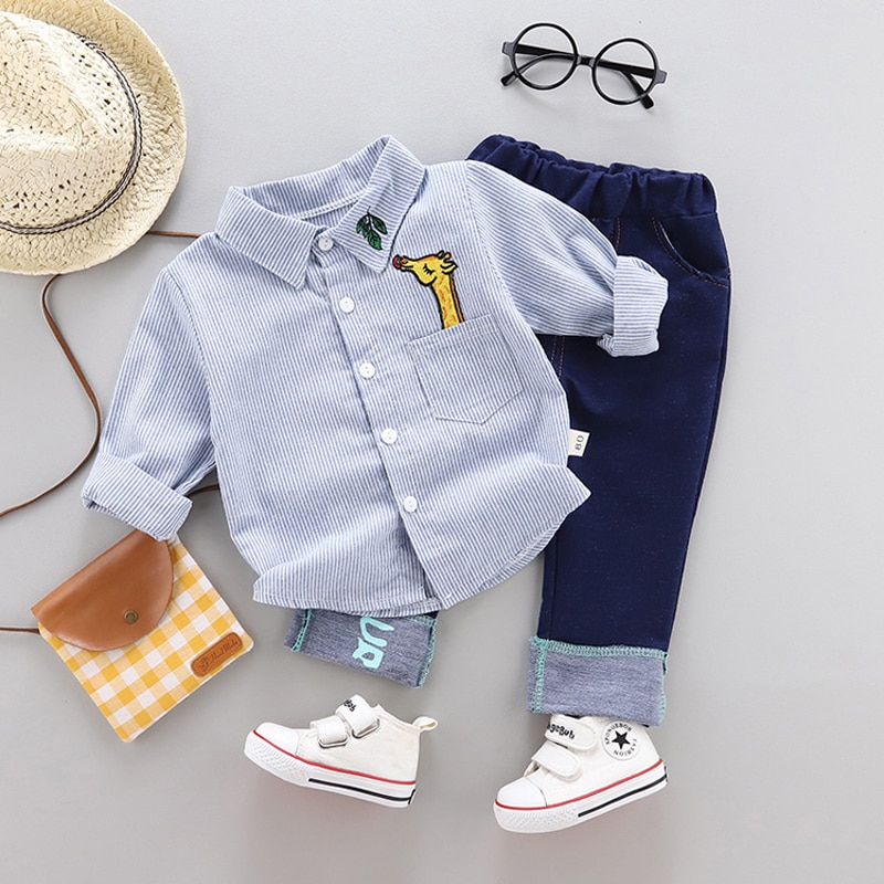 Lente Pasgeboren Baby Boy Kleding Outfit Sets Shirt Pant Suits Voor 1 Jaar Baby Jongen Verjaardag Kleding Peuter kind Jas Sets