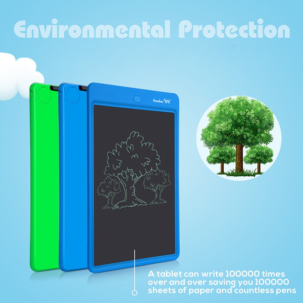 Howshow 12 inch LCD Writing Tablet Digital Drawing Tablet Handwriting Pads Portable Electronic Tablet Board With Lock Switch
