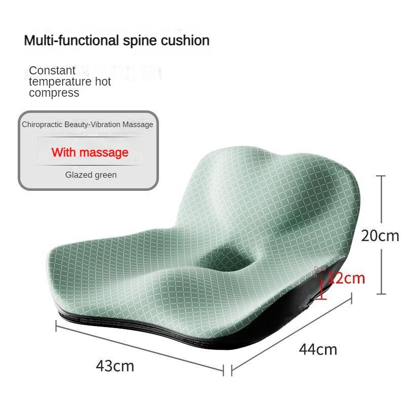 Stuitbeen Traagschuim Stoel Orthopedisch Kussen Kantoor Zitkussen Aambei Behandelen Autostoel Groot Kussen Verlichting Pijn Stuitje Kussen: Light Grey