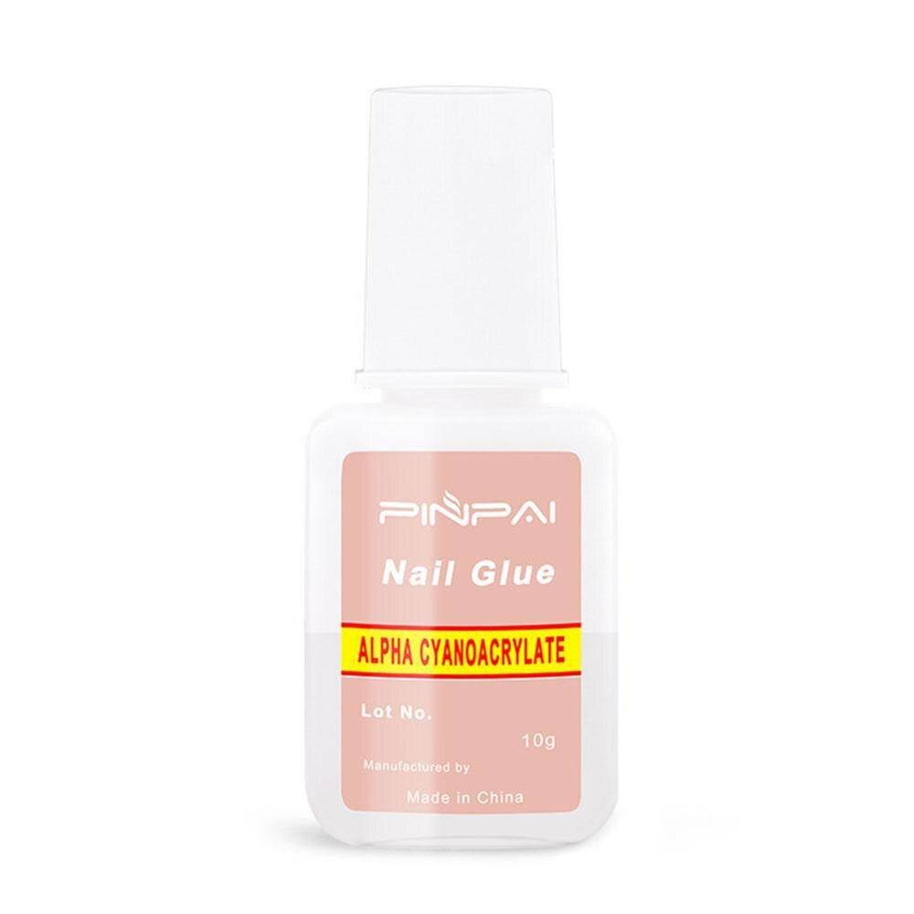 10g Nail Glue With Brush To Protect Nails Naturally Easy Quick To dry Nature Non-toxic Apply X7U7