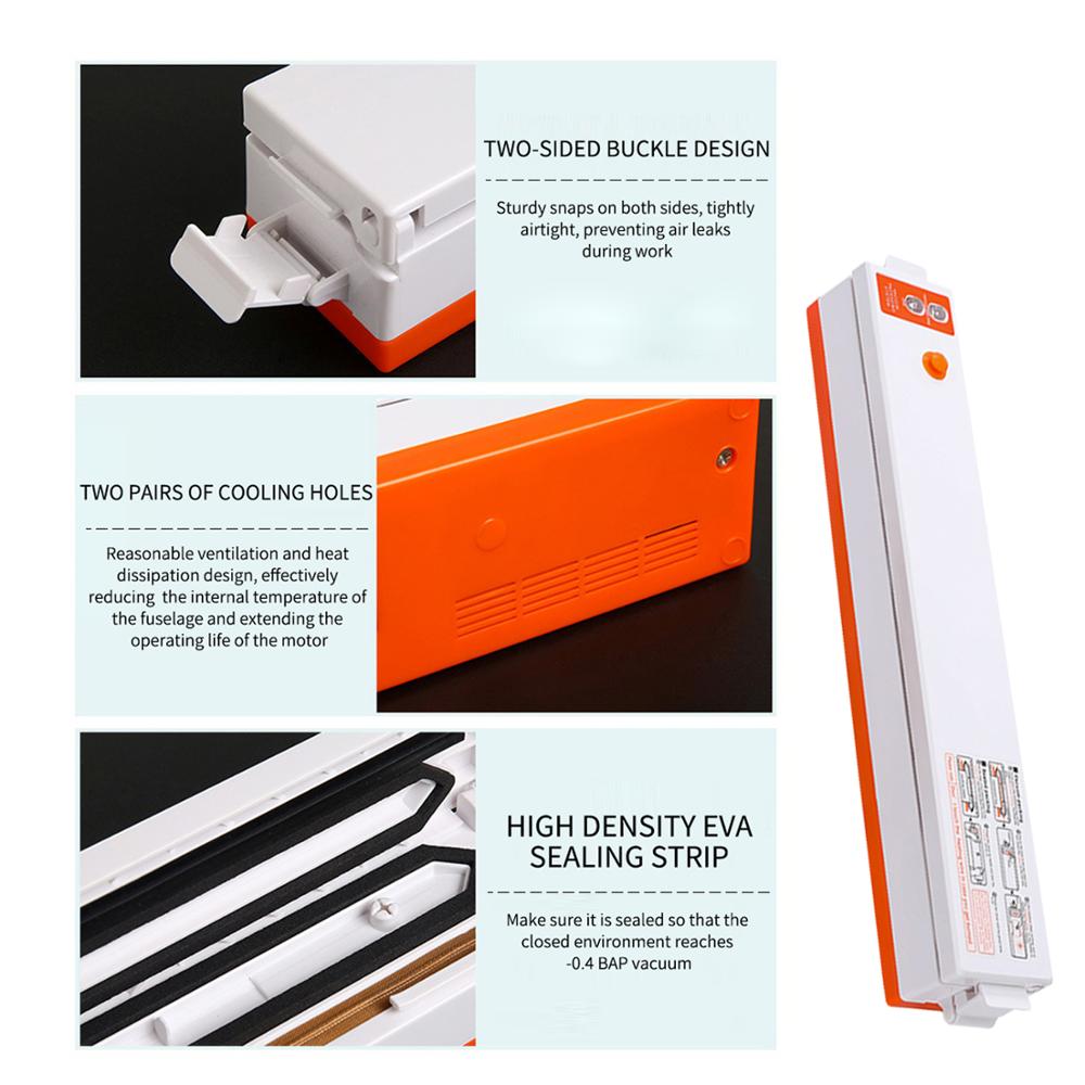 FoodSaver Vacuum Sealer Machine for Food Preservation with Bags Starter Kit Number Vacuum Sealer System Compact and Easy Clean