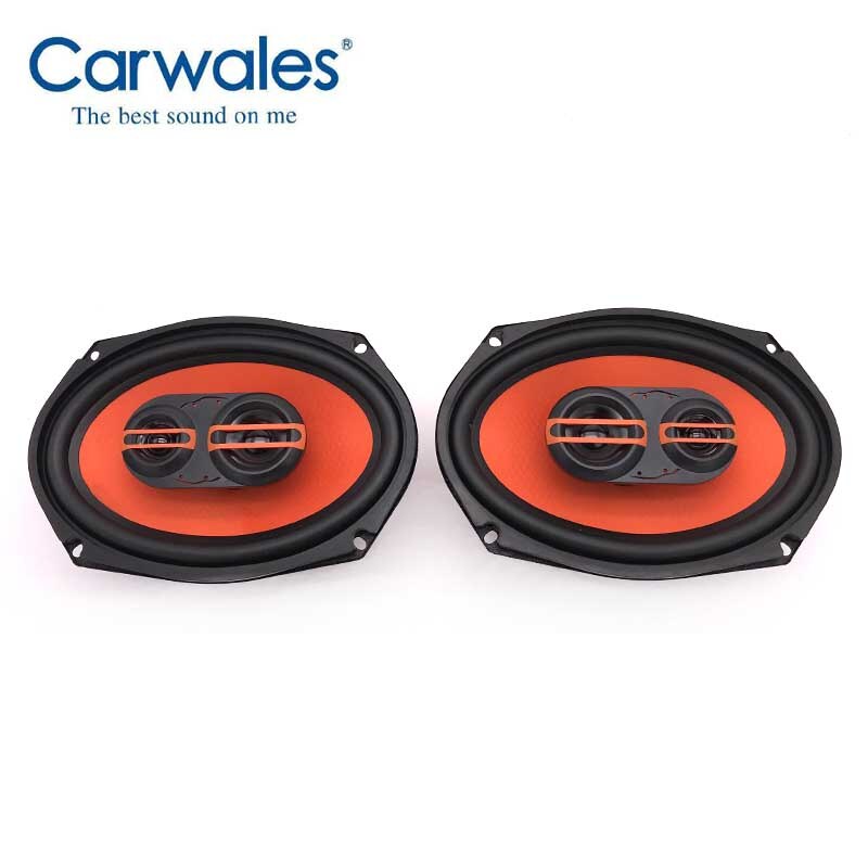 Altavoz Coaxial para coche 6x9, altavoz para vehículo, juego de altavoces con borde de burbuja para coche, Gama Completa