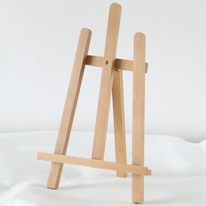Mini Caballete De Pintura al óleo para artista, Caballete De madera para Pintura De acuarela, accesorios De Pintura, Lienzo