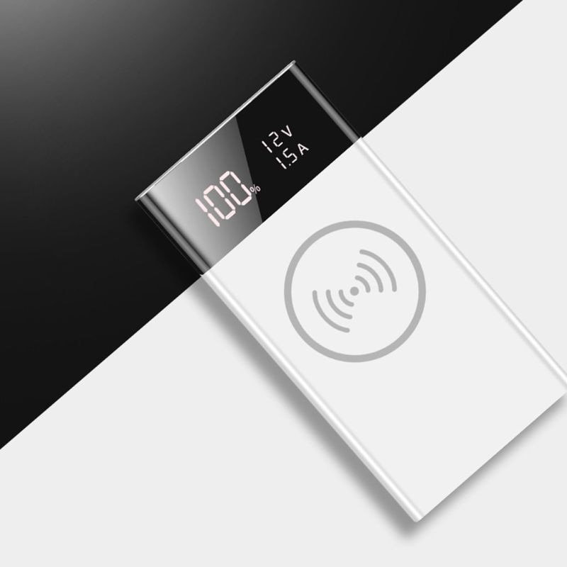 6x x 18650 akkus, diy qi kabelloses ladegerät,  qc3.0 x usb typ c pd powerbank box gehäuse