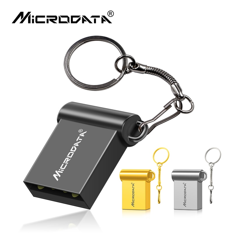 Unidad flash usb mini, unidad de memoria de Metal, pend rive, 64gb, 16gb, 32gb