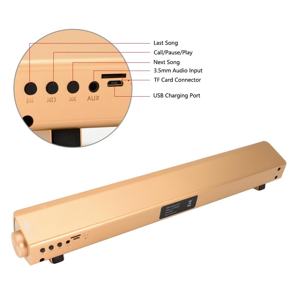 Eastvita lp -08 trådløs høyttaler bluetooth dobbel subwoof for iphone datamaskin ipad samsung smarttelefon nettbrett  mp3 hjemmekino  r25