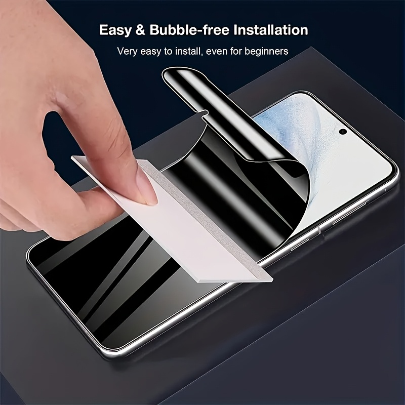 4Pcs Anti Spy Soft Hydrogel Film for Samsung Galaxy S25 S24 S23 S21 S22 Ultra Screen Protector for Samsung Note 20 10 9 8 S10 S9