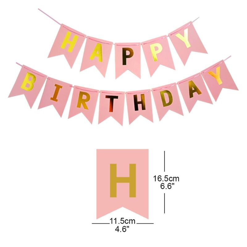 15 Ballons Lettres "Happy Birthday" - 40 Cm - Aluminium - Pour Décoration Anniversaire, Fête