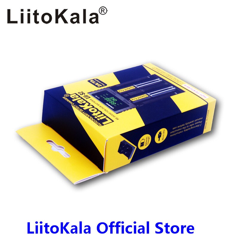 LiitoKala lii-S1 lii-S2 lii-202 lii-402 1.2 v 3.7 v 3.2 v 3.85 v AA 18650 18350 26650 10440 14500 16340 bateria de NiMH carregad: lii-S2