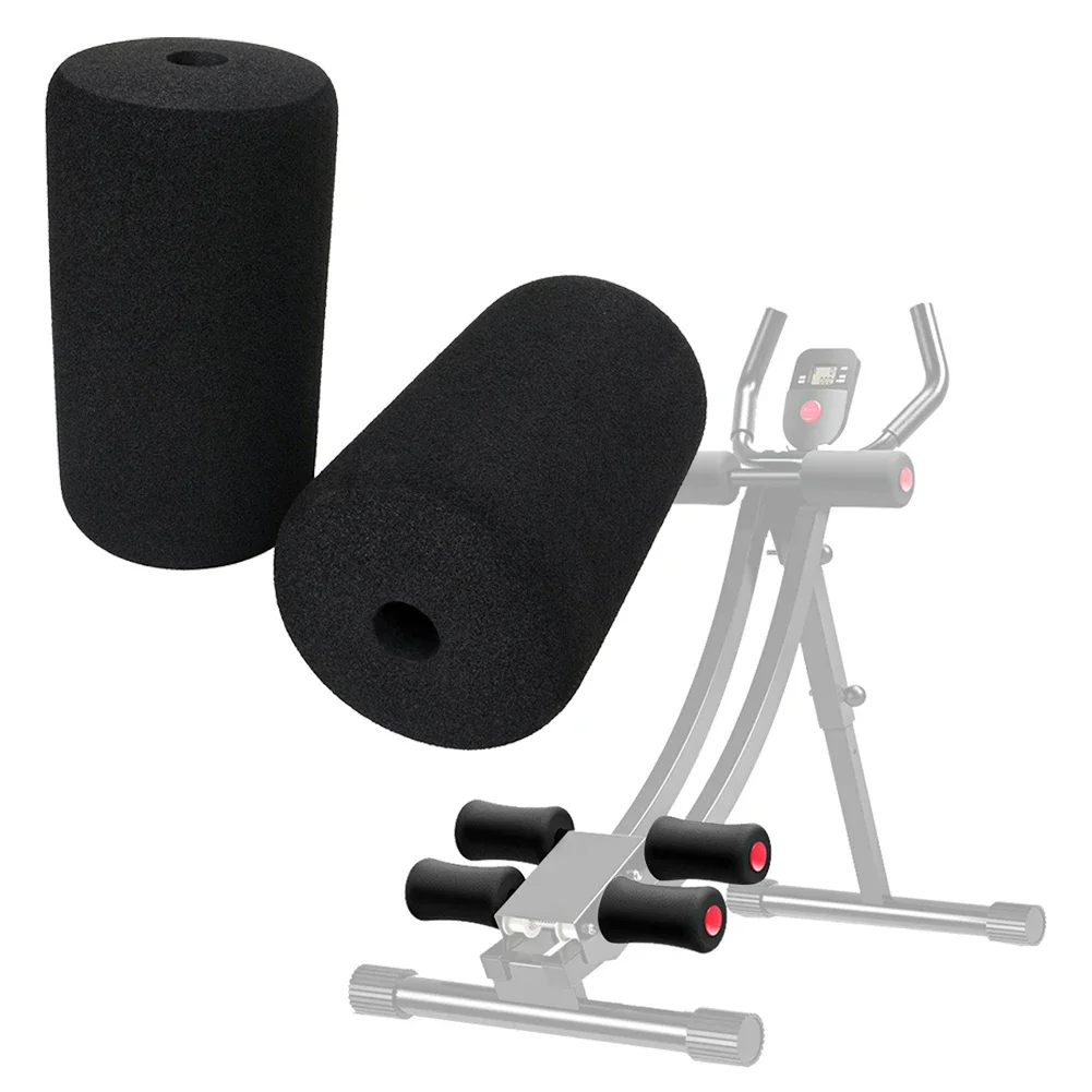 Rodillos de almohadillas de espuma para pies, repuesto para extensión de piernas, banco de pesas, mesa de inversión, gimnasio, ejercicio, piezas de equipos de Fitness, 2 uds.