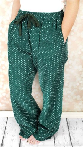 Women Men Pyjama Bottoms Cotton Long Pants Trousers Nightwear Sleep Bottoms Pajamas Pants