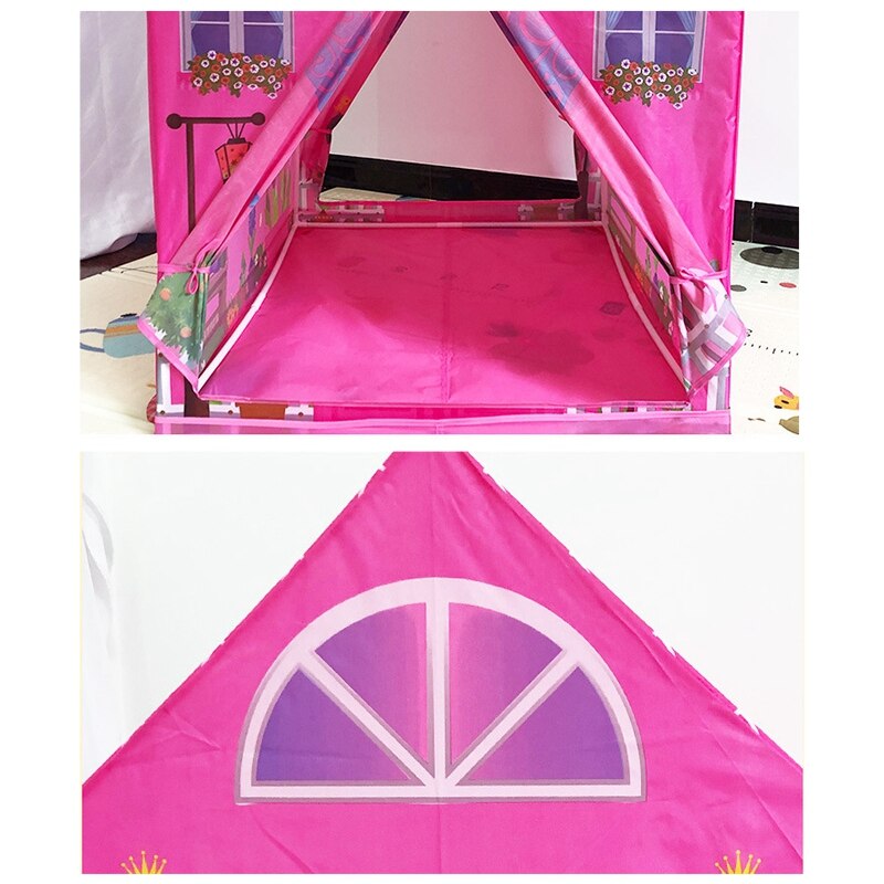 Kid Play Tent bambini Playhouse Indoor Outdoor Toy Play House bambini Teepee per Boy Girl perfetto per il regalo di compleanno