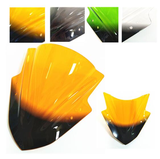 Motorfiets Accessoires Fit Voor De Ninja 300 Wind Deflector Stop S Rook Acryl Transparant Clear