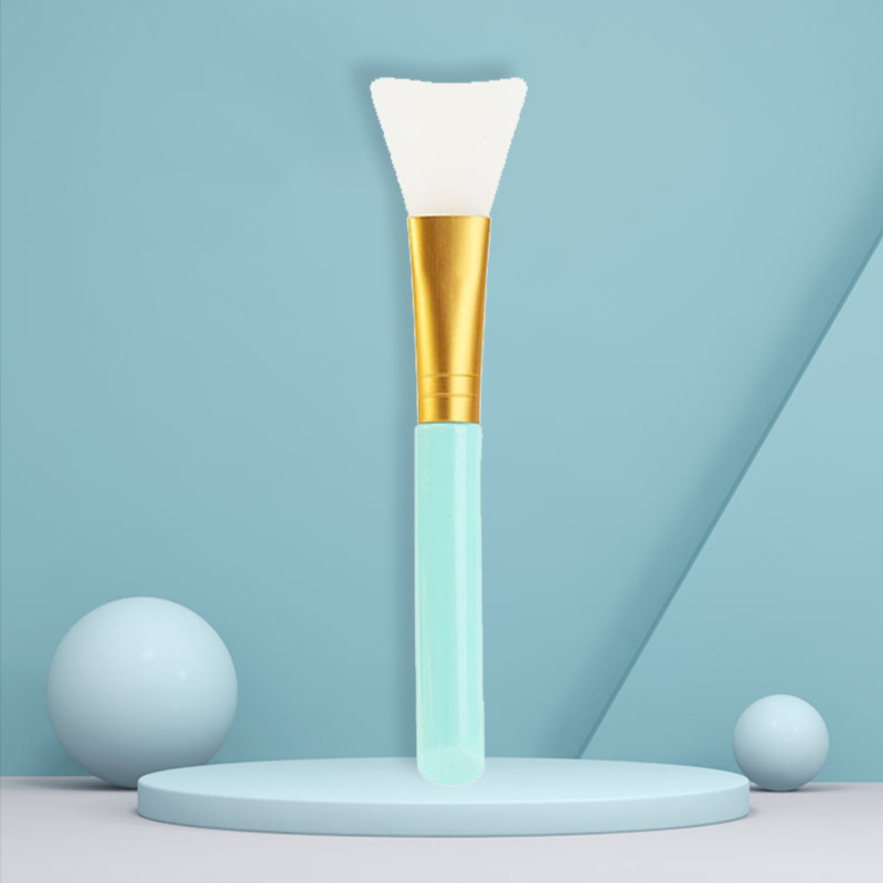 Silicone Mask Brush for DIY Facial Mask Mud Application: Blue