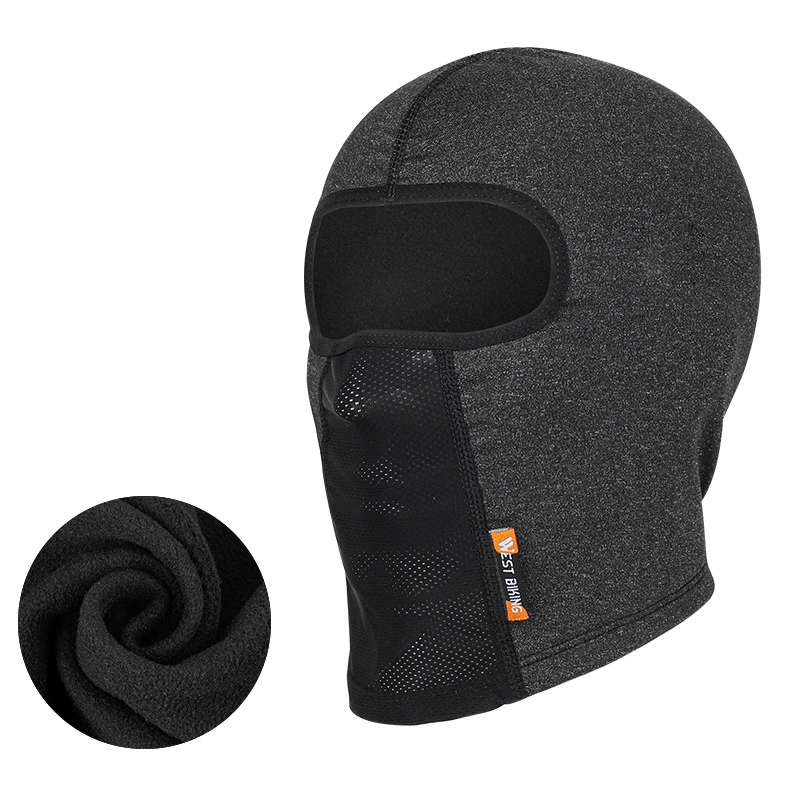 Balaclava de inverno para ciclismo, máscara facial para motocicleta, capacete completo para homens e mulheres, esportes, à prova de poeira, cachecol à prova de vento: Bege