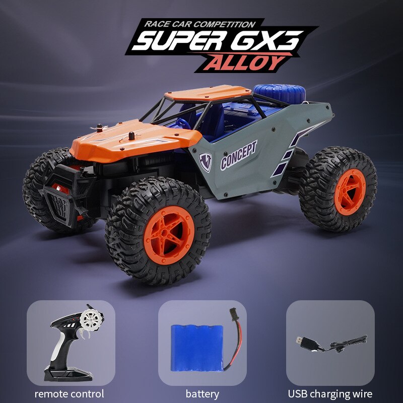 2022 nuovo 1:16 RC Car 2.4G Radio telecomando auto Off-Road arrampicata deriva auto ad alta velocità giocattolo elettronico giocattoli acing